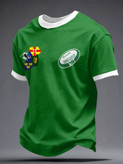 Herren Irland Rugby Liebhaber Bedrucktes T-Shirt