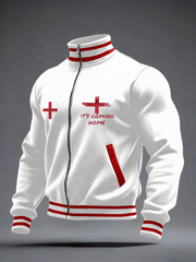 Herren UK Fußball Fan England Bedrucktes Oberteil