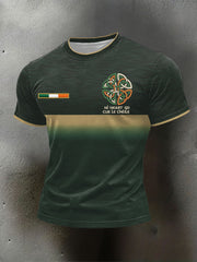 Herren T-Shirt mit Aufdruck „Ireland Rugby Lover“