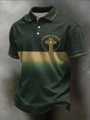 Herren Irland Rugby Liebhaber Bedruckte Freizeit-Oberteile