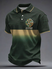 Herren Irland Rugby Liebhaber Bedruckte Freizeit-Oberteile