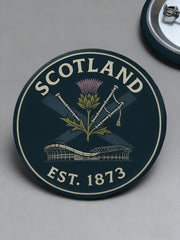 Scotland Rugby Lover Printed Pins