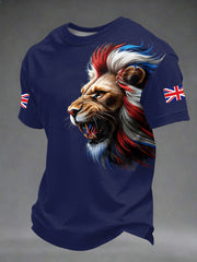 Herren T-Shirt im britischen Stil mit Aufdruck