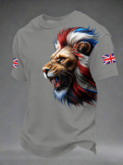 Herren T-Shirt im britischen Stil mit Aufdruck