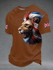 Herren T-Shirt im britischen Stil mit Aufdruck