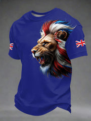 Herren T-Shirt im britischen Stil mit Aufdruck
