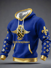 Herren Bosnia ZMAJEVI Fußball Liebhaber Bedruckter Hoodie