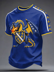 Herren Bosnien Fußballliebhaber ZMAJEVI Bedrucktes T-Shirt