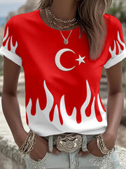 Türkische Fußball-T-Shirts für Damen