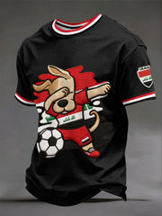 Herren-T-Shirts Irak-Fußball