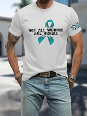 Herren T-Shirt „PTSD-Awareness für Veteranen“