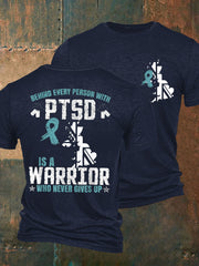 Herren-T-Shirt „Veteranen-PTSD-Aufklärung“