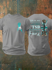 Herren T-Shirt „PTBS-Bewusstsein für Veteranen“