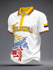 Herren Polo-Shirt Kolumbien