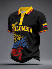 Herren Polo-Shirt Kolumbien
