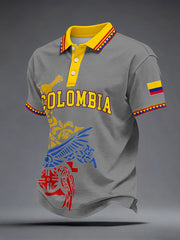 Herren Polo-Shirt Kolumbien