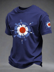 Herren UK Mods Musikliebhaber T-Shirt aus Baumwollimitat, kurzärmlig