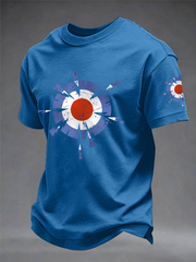 Herren UK Mods Musikliebhaber T-Shirt aus Baumwollimitat, kurzärmlig