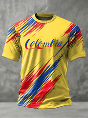 Columbia Bedrucktes Freizeit-T-Shirt für Herren