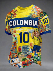 Columbia Freizeit-T-Shirt mit Print für Herren