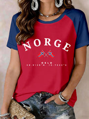 Damen-T-Shirt Norge