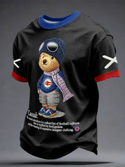 Herren T-Shirt mit Aufdruck „Scotland Football Lover“