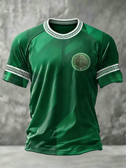 Herren UK Fußballliebhaber Schottland bedrucktes Kurzarm-T-Shirt