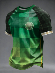 Herren UK Fußballliebhaber Schottland bedrucktes Kurzarm-T-Shirt