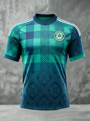 Herren UK Fußballliebhaber Schottland bedrucktes Kurzarm-T-Shirt