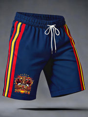 Herren-Geschenk für Spanien-Fußballfans – bedruckte Freizeithose