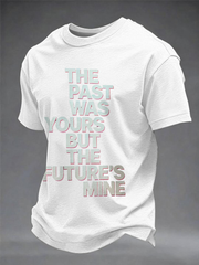 Herren T-Shirt mit kurzem Arm, Zitronenrosen Musikliebhaber Print