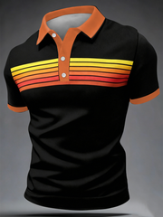 Retro-Poloshirt für Herren