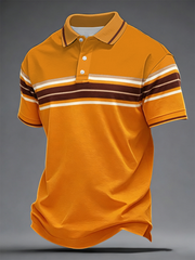 Retro-Polohemd für Herren