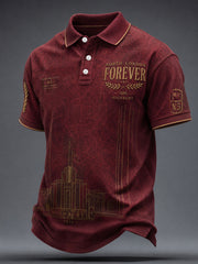 Herren North Lodon Forever Football Lover Bedruckte Freizeit-Oberteile