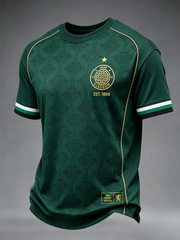 Herren Scottish Celtic FC bedrucktes Kurzarm-T-Shirt
