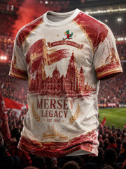Herren-Geschenk für Fußballfans: Lässiges T-Shirt mit Aufdruck