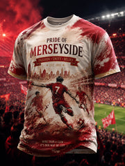 Herren-Geschenk für Fußballfans: Lässiges T-Shirt mit Aufdruck