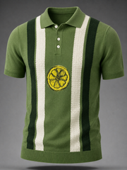 Retro-Poloshirt für Herren