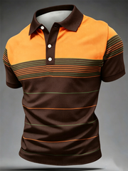 Retro-Poloshirt für Herren