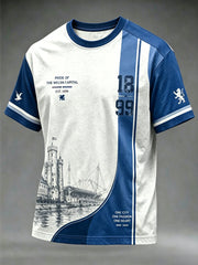 Herren T-Shirt mit Cardiff City Football Lover Aufdruck