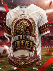 Herren-Geschenk für Fußballfans – Freizeit-T-Shirt mit Aufdruck