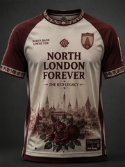 Herren North London Forever bedrucktes Kurzarm-T-Shirt