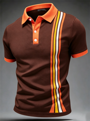 Retro-Poloshirt für Herren