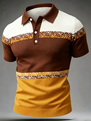 Herren-Retropoloshirt