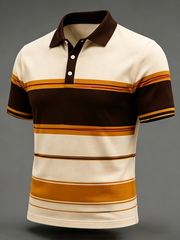 Herren-Retro-Polohemd