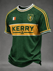 Herren Gaelic Football Kerry Kurzarm-T-Shirt
