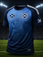 Herren T-Shirt mit Schottland-Aufdruck, Kurzarm