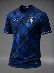 Herren T-Shirt mit Schottland-Druck und kurzen Ärmeln