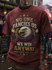 Herren Eagles Football-Liebhaber Gewinner bedrucktes T-Shirt