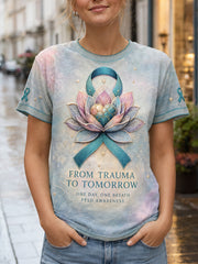 Damen-T-Shirt „PTBS-Bewusstsein“